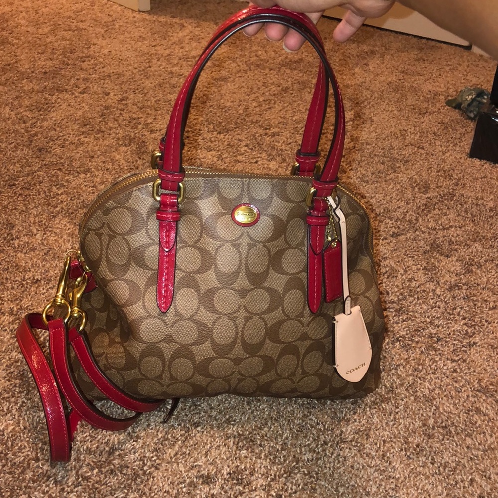 COACH satchel crossbody